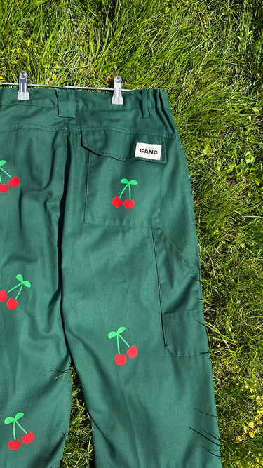 Pantalon unisexe vert Cerise