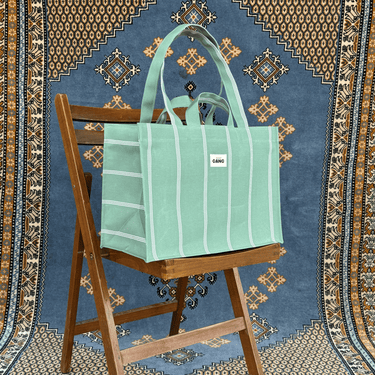 Sac cabas upcyclé Pouldo